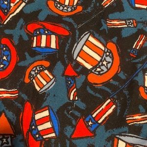 OS 4th of July Leggings - United & Strong America